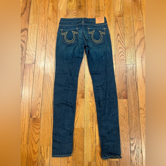Vintage True Religion Stella Skinny Jeans Womens 29 Stretch Low Rise Denim - Picture 10 of 11